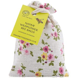 BeeBalls in Floral Cotton Pouch