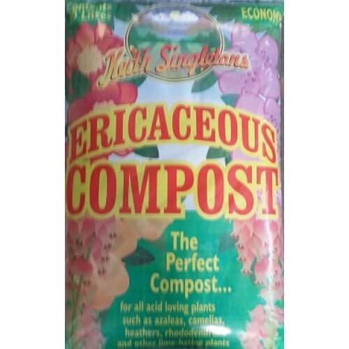Ericaceous Compost 40 Litre Keith Singletons Heathers, Conifers