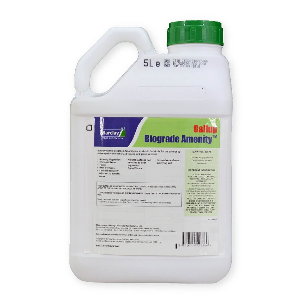 Gallup Biograde 360 Amenity Professional Weed Killer 5L Budget Seeds