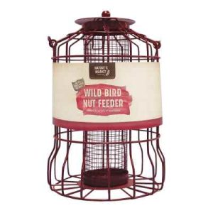 Wild Bird Nut Feeder With Squirrel Guard