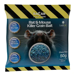 50g Rat & Mouse Killer Grain Bait