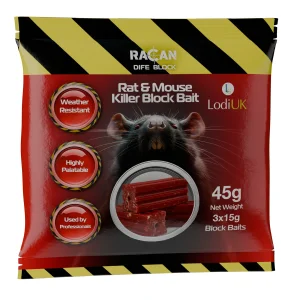 45g Rat & Mouse Killer Block Bait
